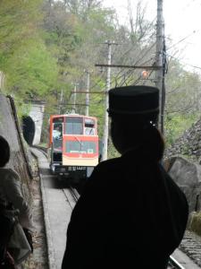 Waiting for the 'Cable Car'